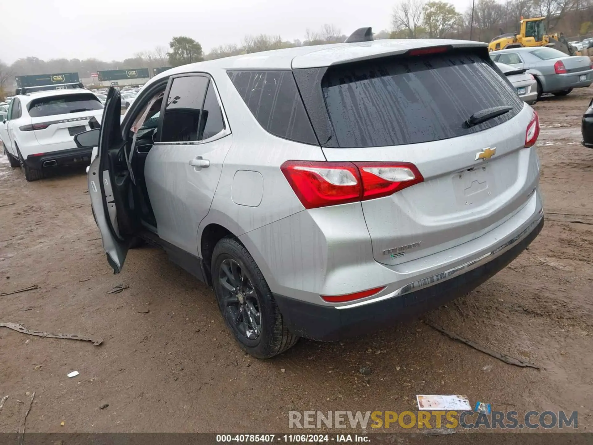 3 Photograph of a damaged car 3GNAXUEV8MS148155 CHEVROLET EQUINOX 2021