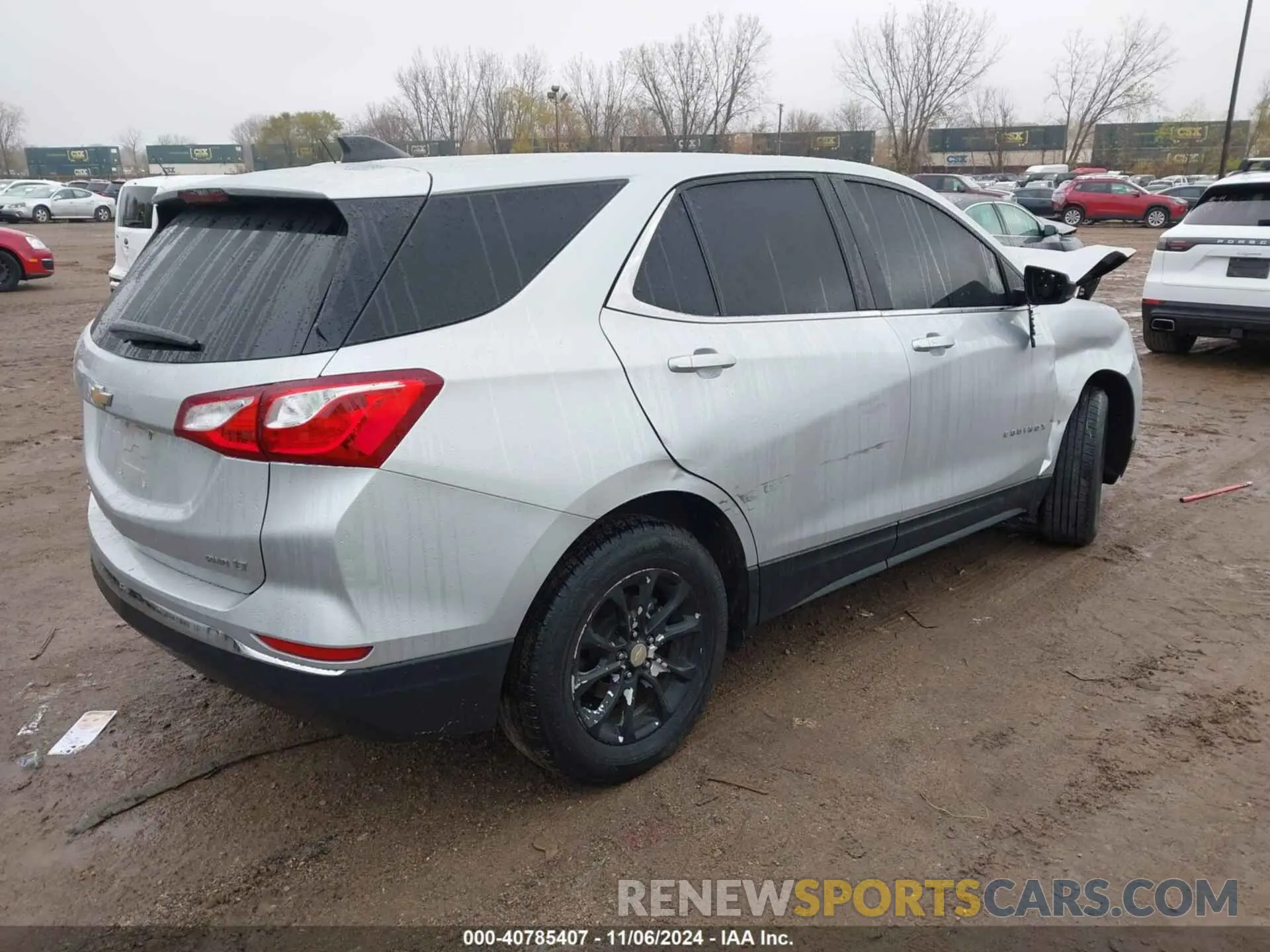 4 Photograph of a damaged car 3GNAXUEV8MS148155 CHEVROLET EQUINOX 2021