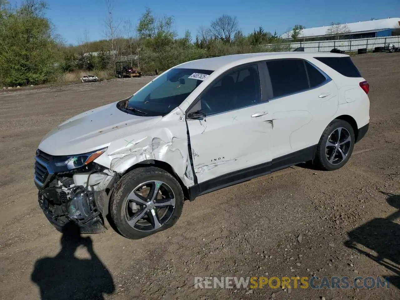 1 Photograph of a damaged car 3GNAXUEV8MS169393 CHEVROLET EQUINOX 2021