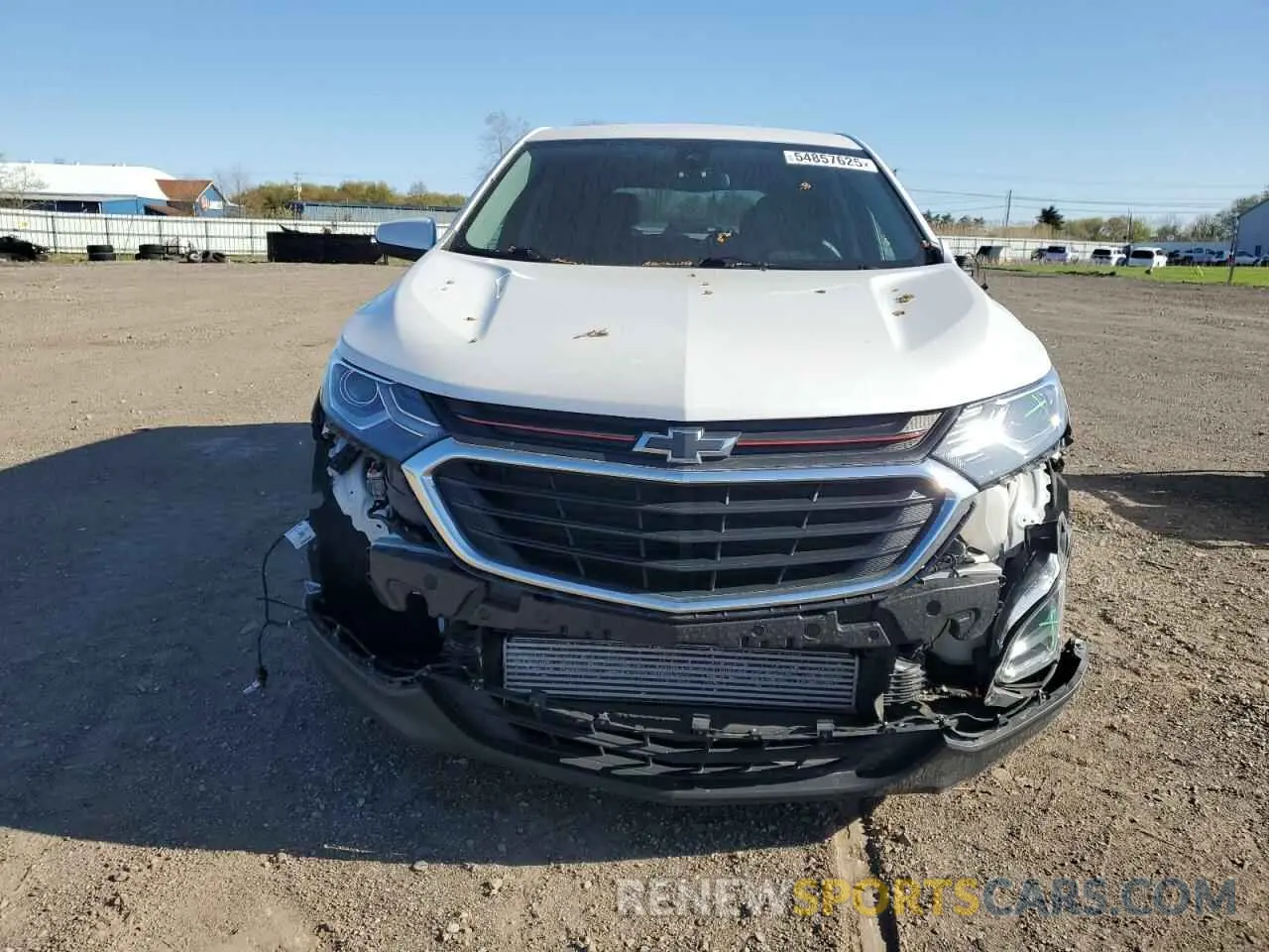 5 Photograph of a damaged car 3GNAXUEV8MS169393 CHEVROLET EQUINOX 2021