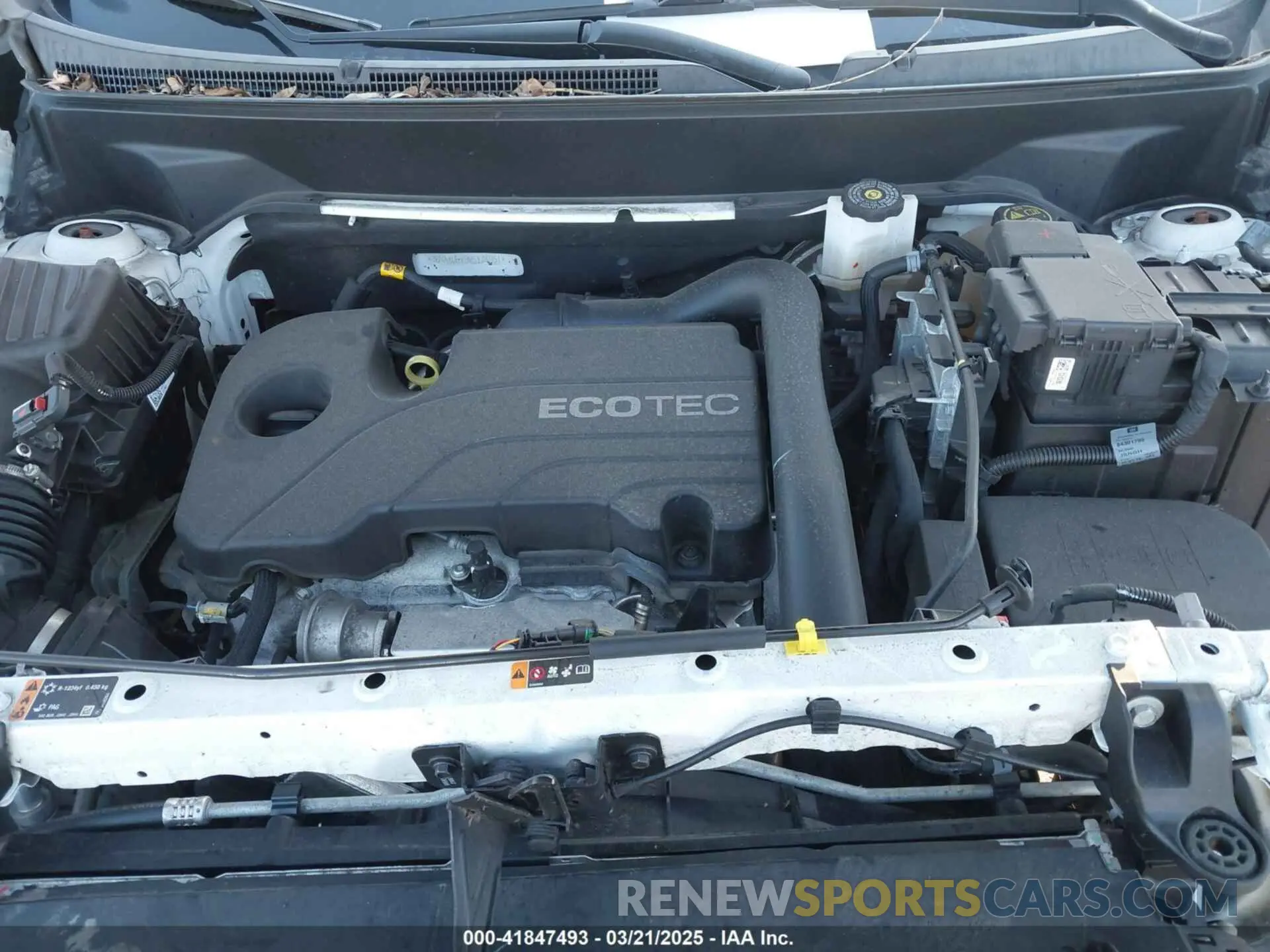 10 Photograph of a damaged car 3GNAXUEV8MS174951 CHEVROLET EQUINOX 2021