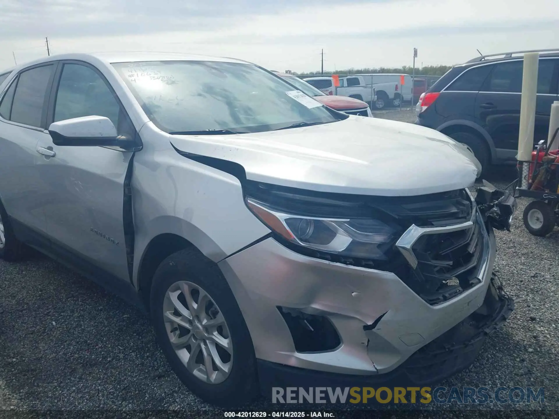 6 Photograph of a damaged car 3GNAXUEV8MS179647 CHEVROLET EQUINOX 2021