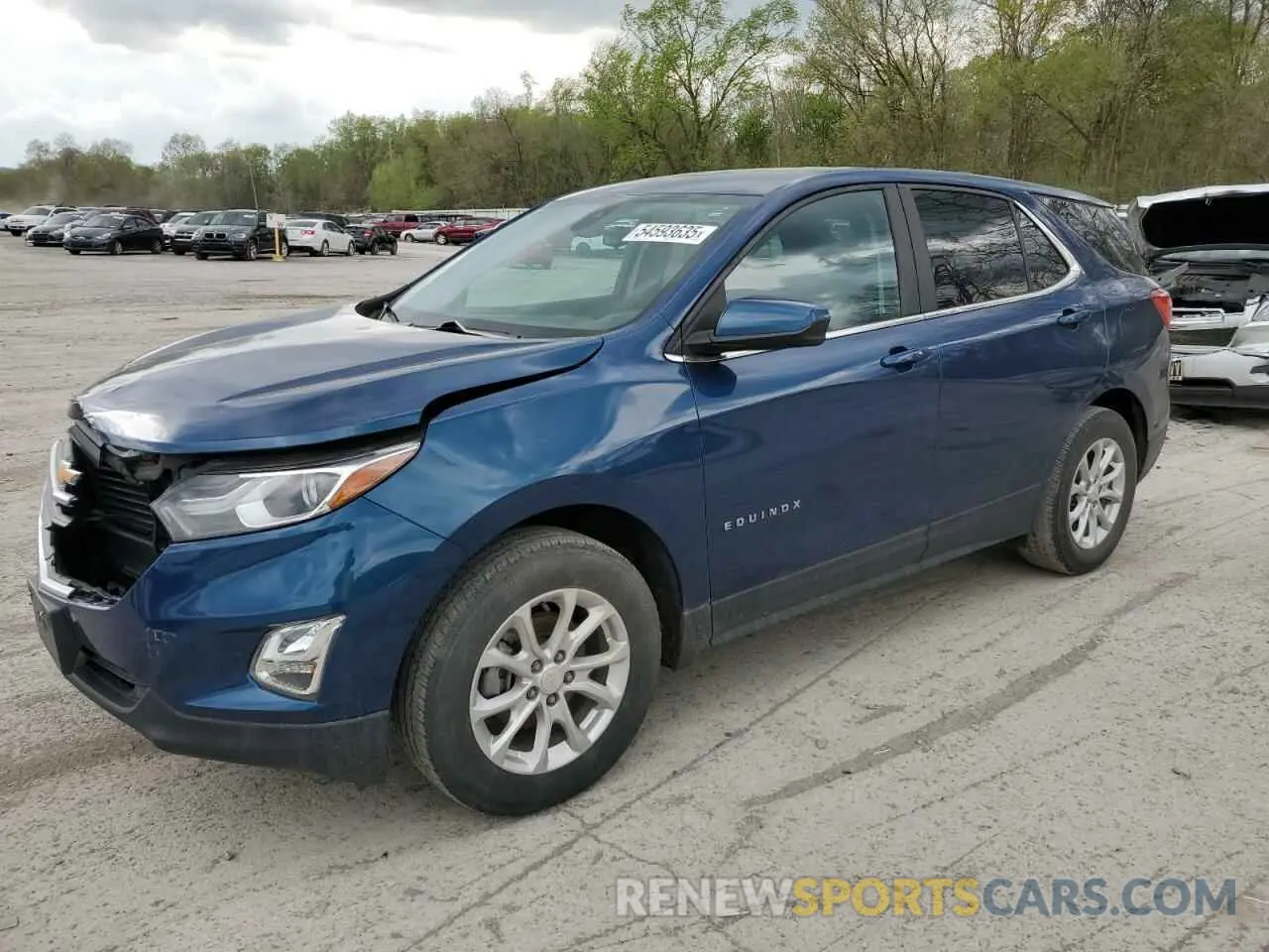 1 Photograph of a damaged car 3GNAXUEV9ML305783 CHEVROLET EQUINOX 2021