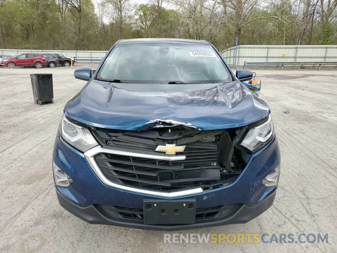 5 Photograph of a damaged car 3GNAXUEV9ML305783 CHEVROLET EQUINOX 2021