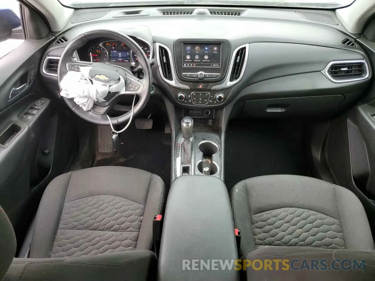 8 Photograph of a damaged car 3GNAXUEV9ML305783 CHEVROLET EQUINOX 2021