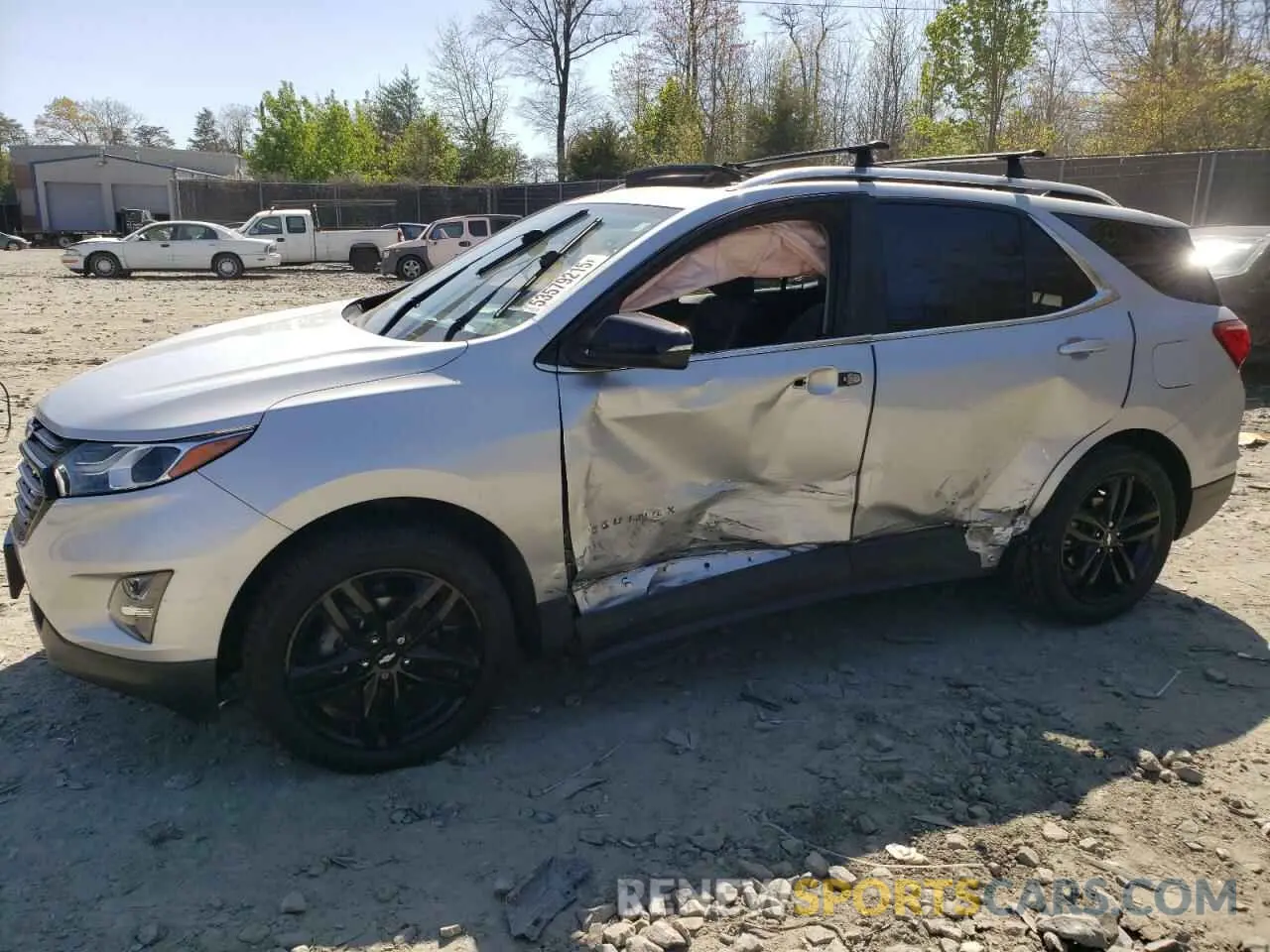 1 Photograph of a damaged car 3GNAXUEV9ML324401 CHEVROLET EQUINOX 2021