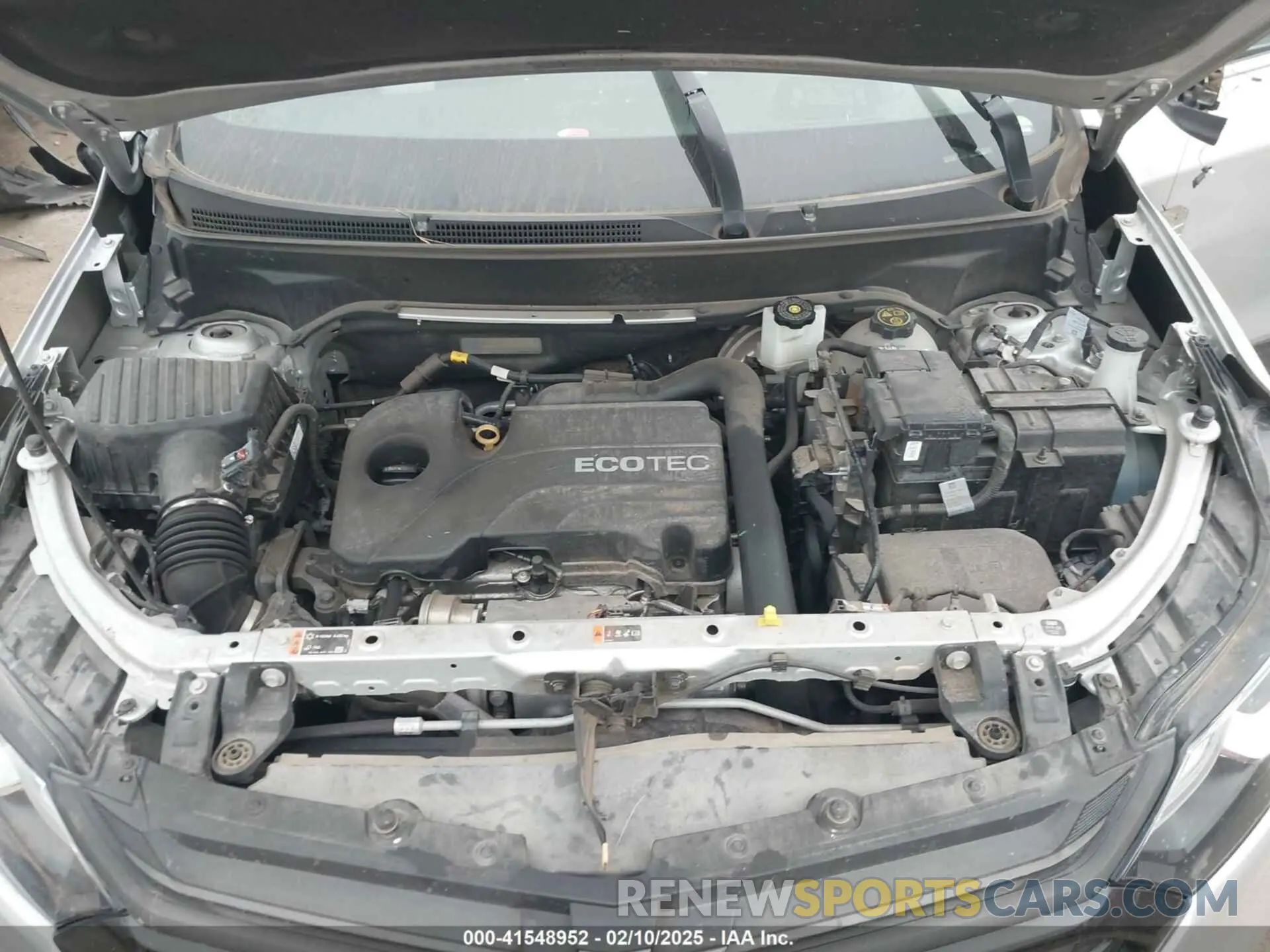 10 Photograph of a damaged car 3GNAXUEV9ML328657 CHEVROLET EQUINOX 2021