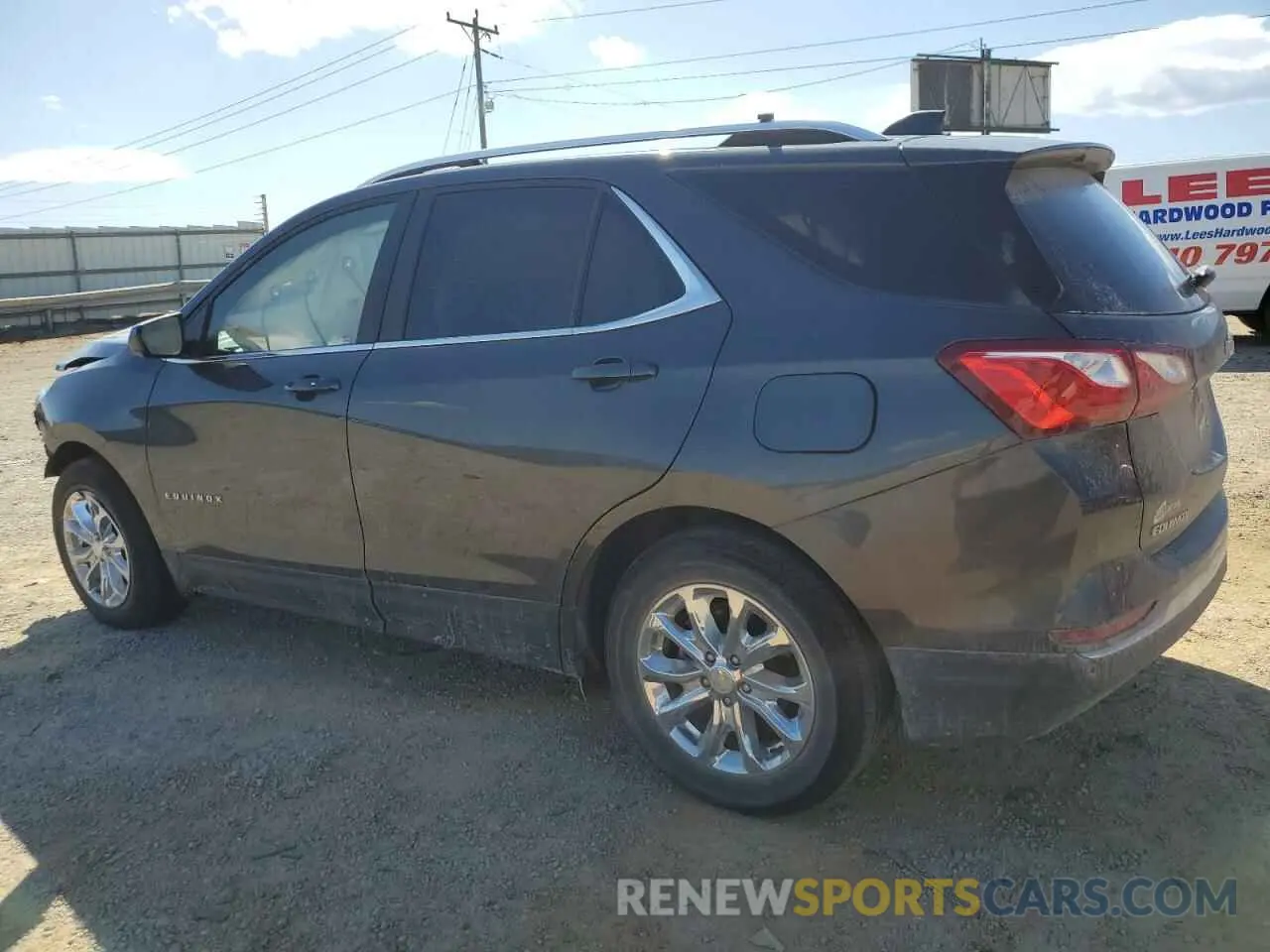 2 Photograph of a damaged car 3GNAXUEV9ML379592 CHEVROLET EQUINOX 2021