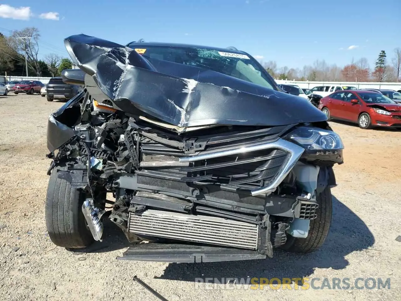 5 Photograph of a damaged car 3GNAXUEV9ML379592 CHEVROLET EQUINOX 2021
