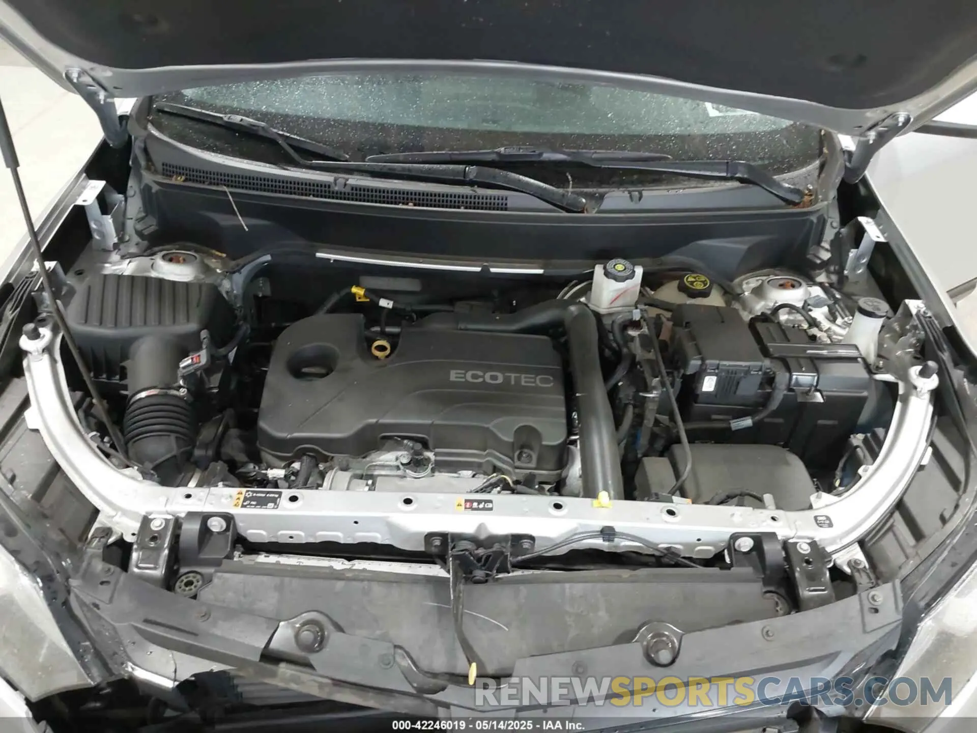 10 Photograph of a damaged car 3GNAXUEV9MS140887 CHEVROLET EQUINOX 2021