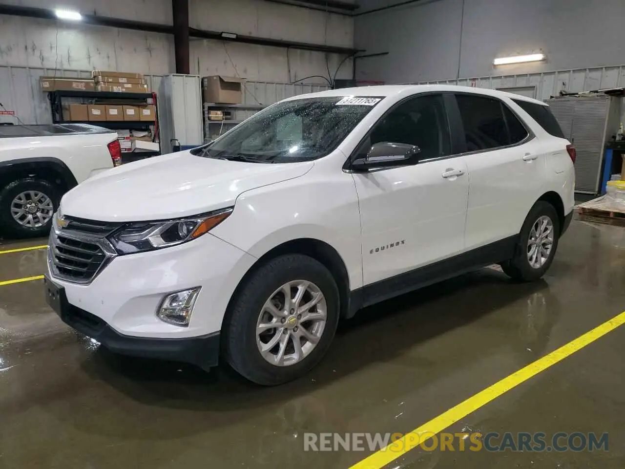1 Photograph of a damaged car 3GNAXUEV9MS142154 CHEVROLET EQUINOX 2021