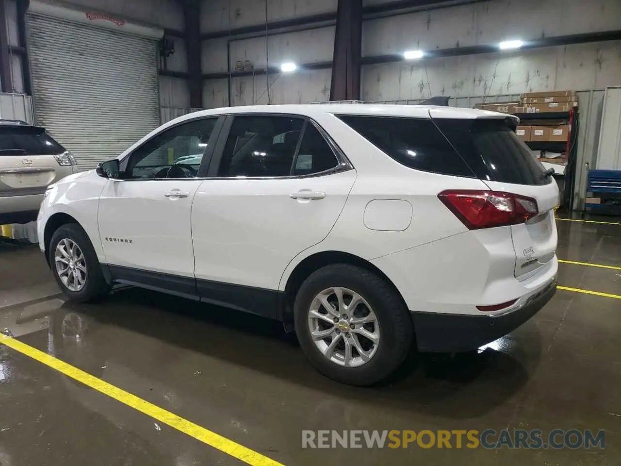 2 Photograph of a damaged car 3GNAXUEV9MS142154 CHEVROLET EQUINOX 2021