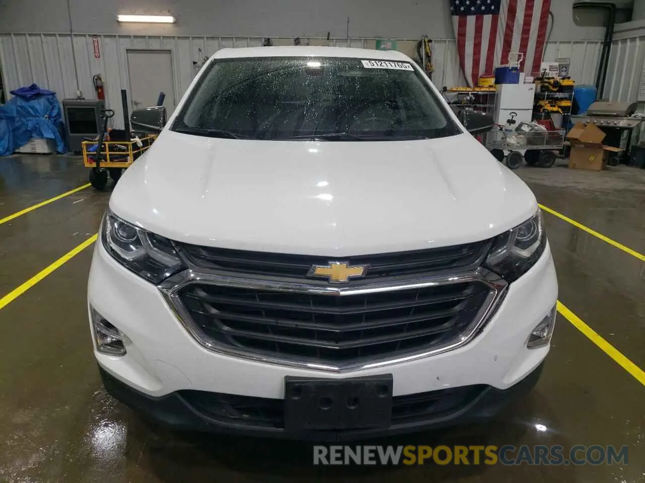 5 Photograph of a damaged car 3GNAXUEV9MS142154 CHEVROLET EQUINOX 2021