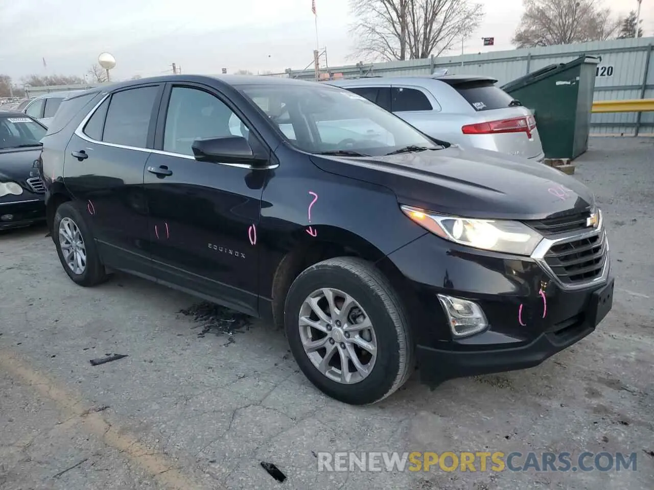 4 Photograph of a damaged car 3GNAXUEV9MS143613 CHEVROLET EQUINOX 2021