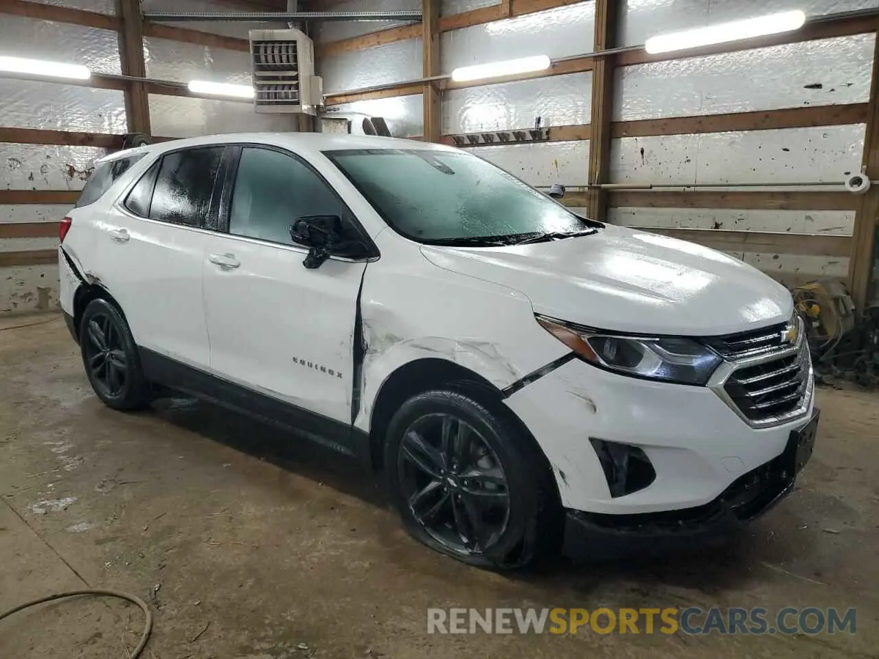 4 Photograph of a damaged car 3GNAXUEV9MS178622 CHEVROLET EQUINOX 2021