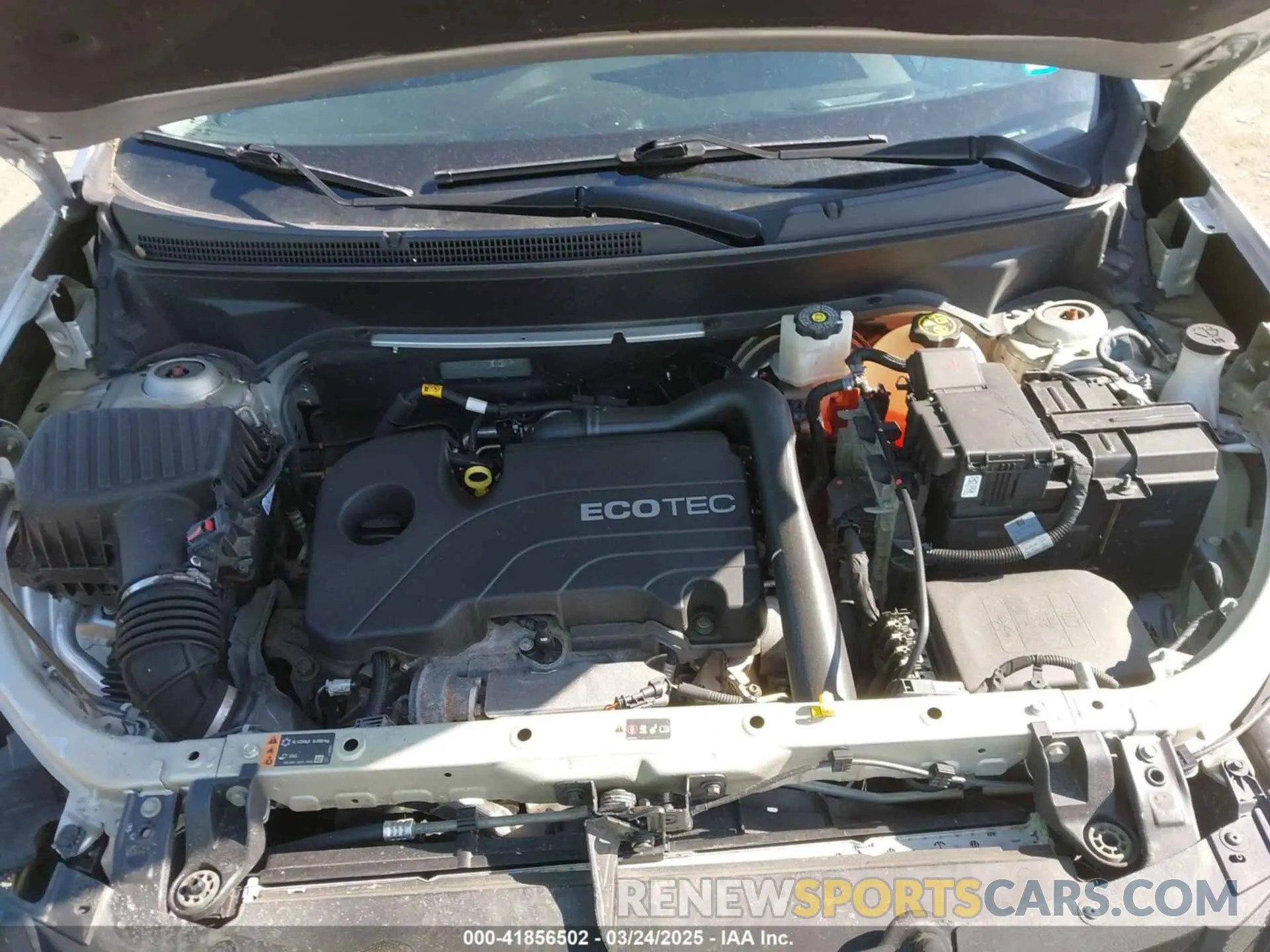 10 Photograph of a damaged car 3GNAXUEV9MS180984 CHEVROLET EQUINOX 2021