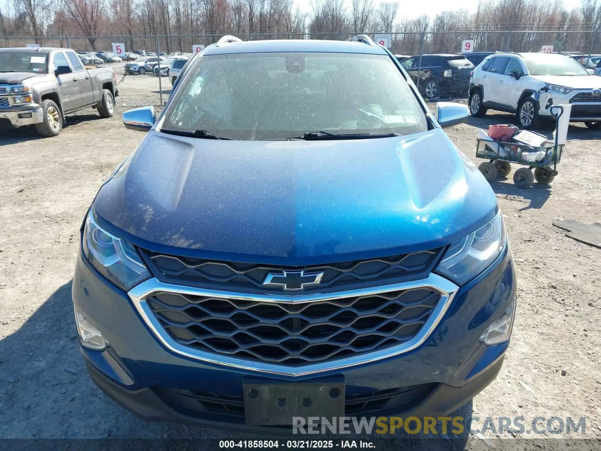 12 Photograph of a damaged car 3GNAXUEVXML308269 CHEVROLET EQUINOX 2021