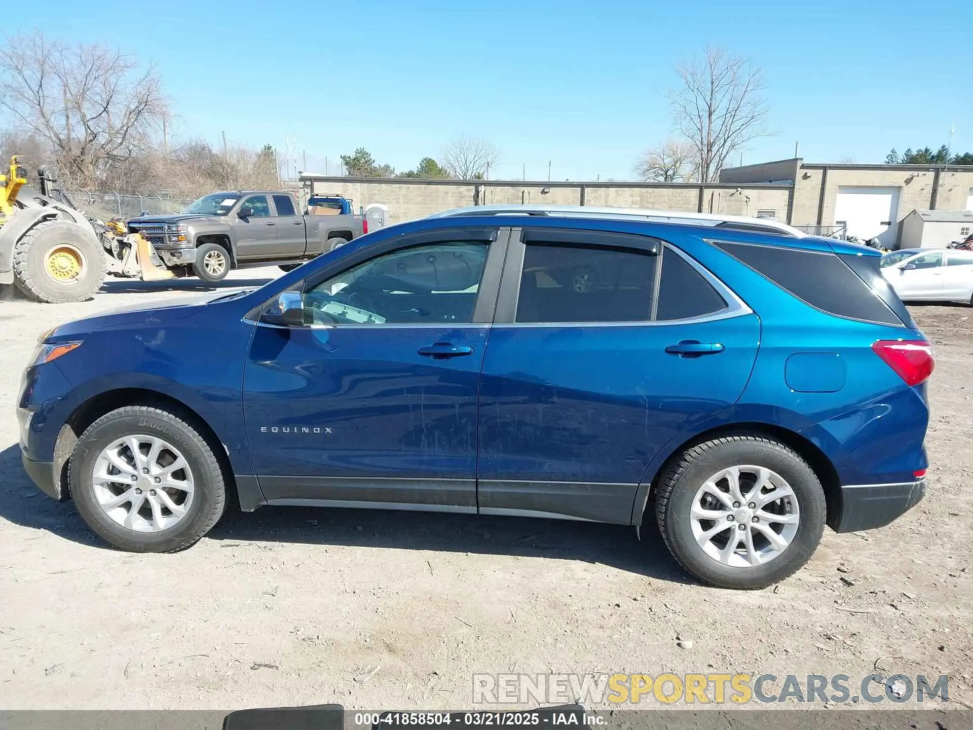 14 Photograph of a damaged car 3GNAXUEVXML308269 CHEVROLET EQUINOX 2021
