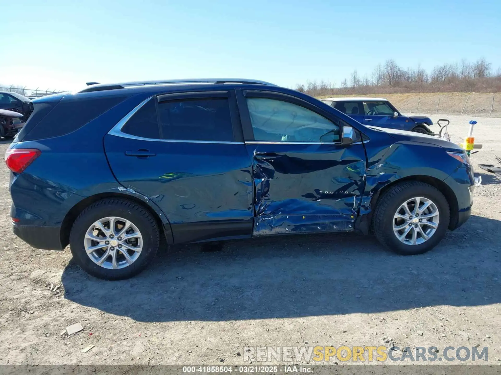 6 Photograph of a damaged car 3GNAXUEVXML308269 CHEVROLET EQUINOX 2021