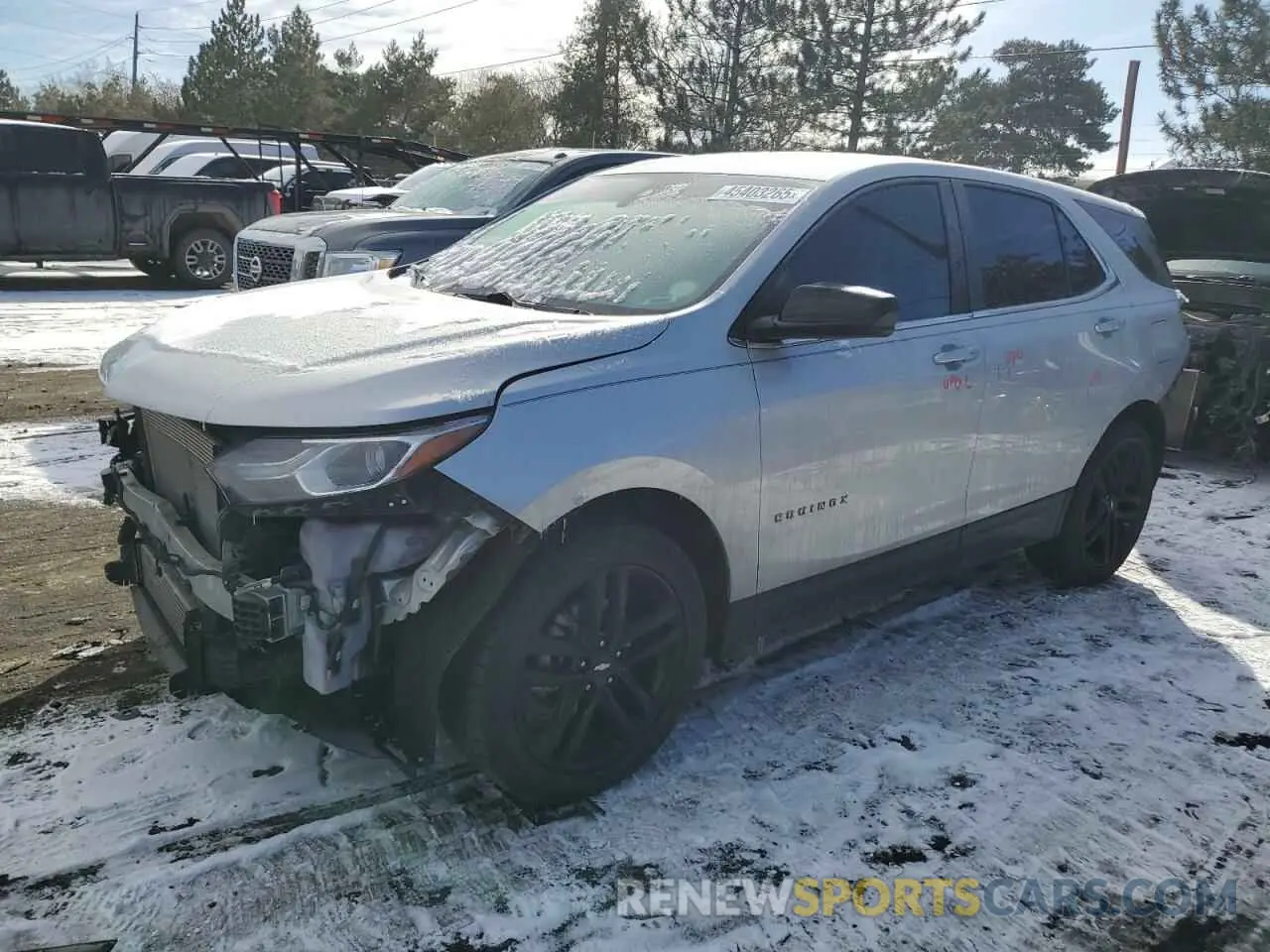 1 Photograph of a damaged car 3GNAXUEVXML328151 CHEVROLET EQUINOX 2021