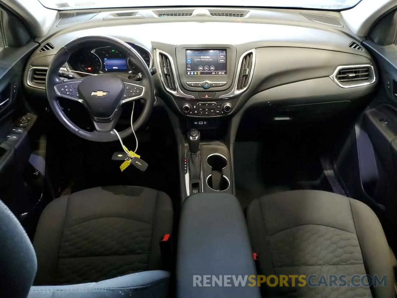 8 Photograph of a damaged car 3GNAXUEVXMS138307 CHEVROLET EQUINOX 2021