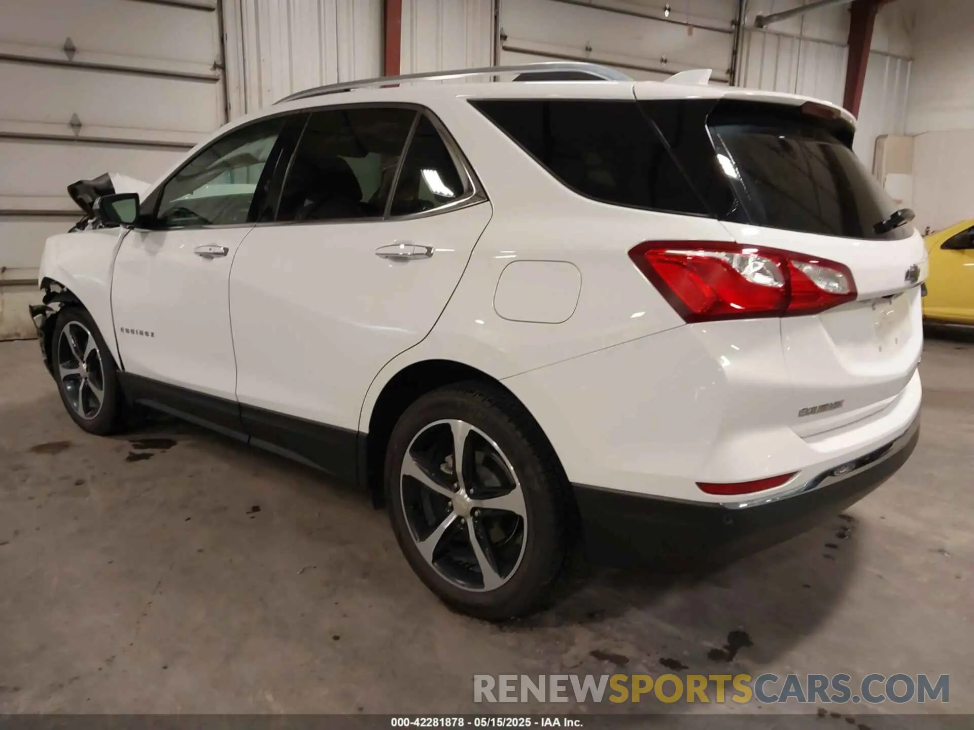 3 Photograph of a damaged car 3GNAXXEV1MS107531 CHEVROLET EQUINOX 2021