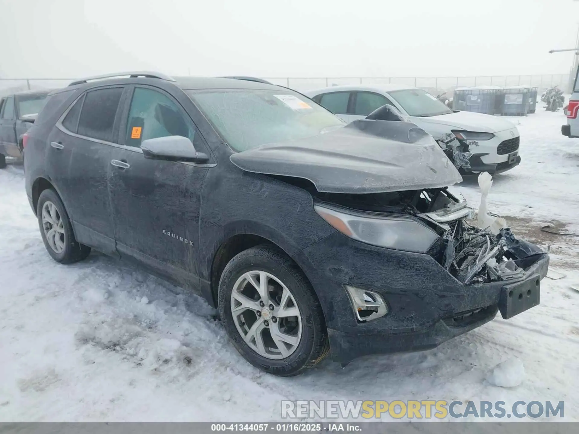 1 Photograph of a damaged car 3GNAXXEV2MS137119 CHEVROLET EQUINOX 2021