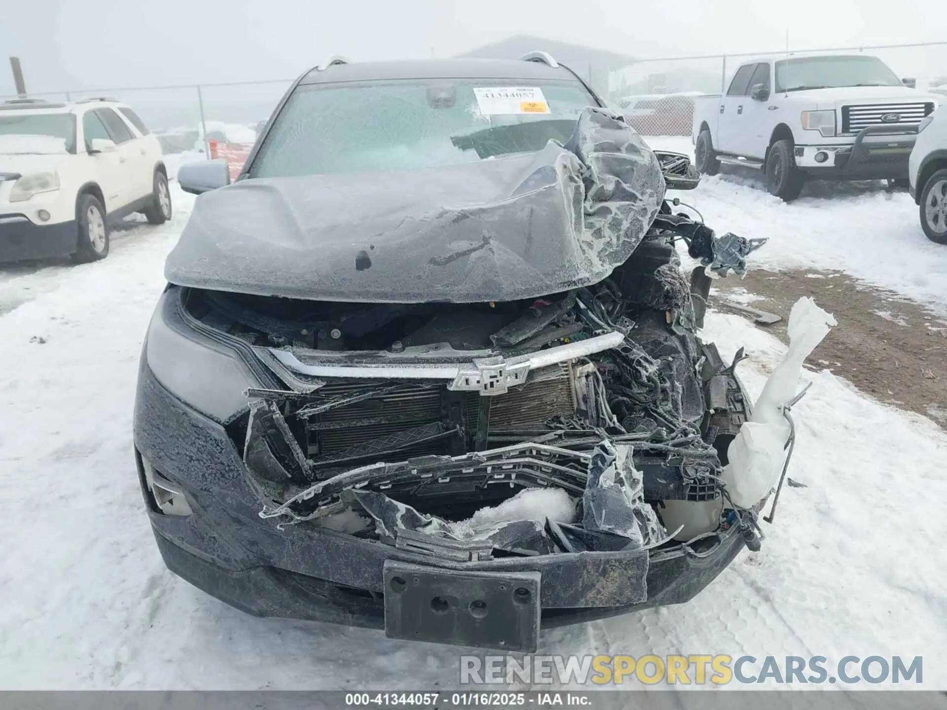 12 Photograph of a damaged car 3GNAXXEV2MS137119 CHEVROLET EQUINOX 2021