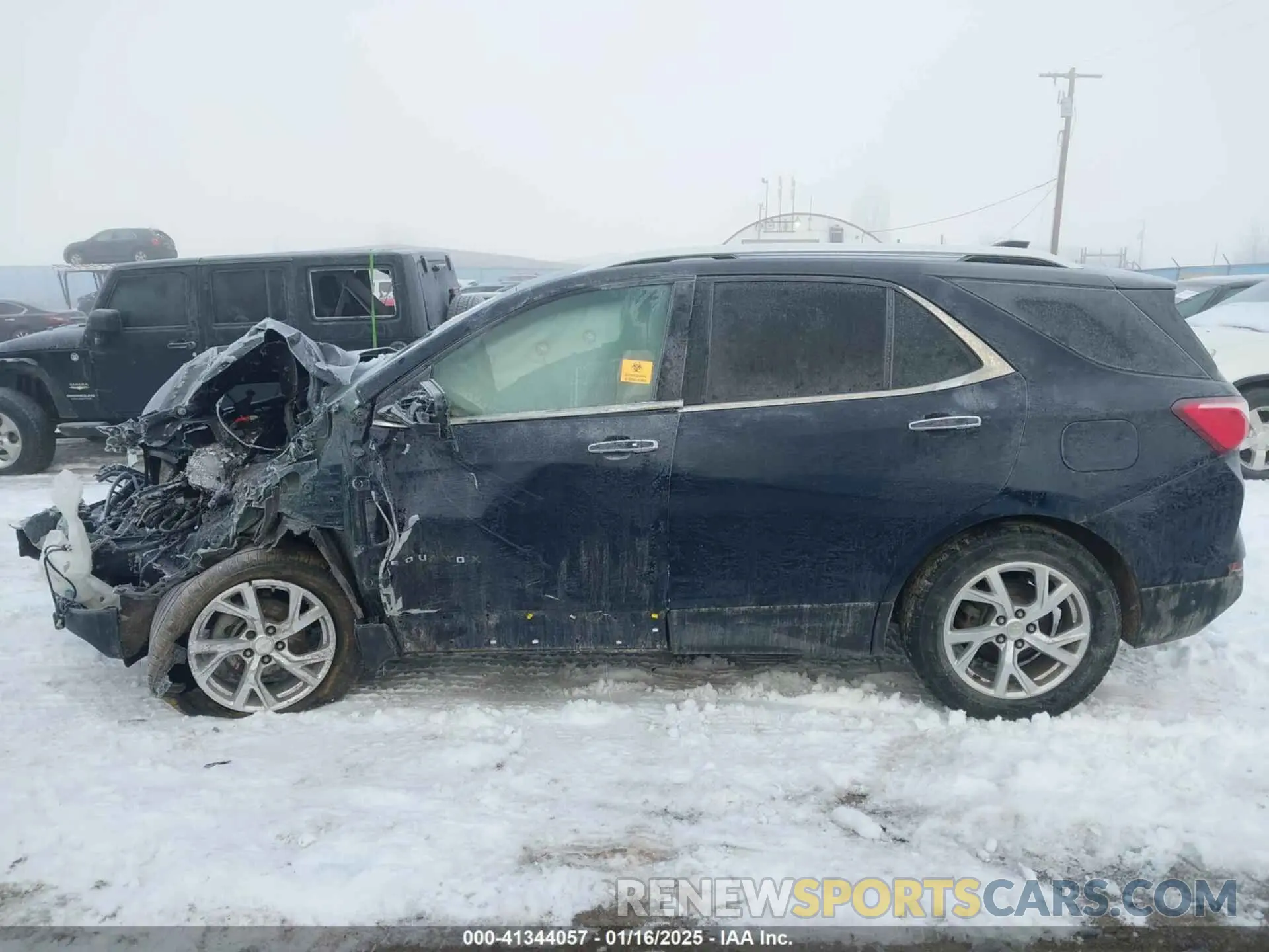 14 Photograph of a damaged car 3GNAXXEV2MS137119 CHEVROLET EQUINOX 2021