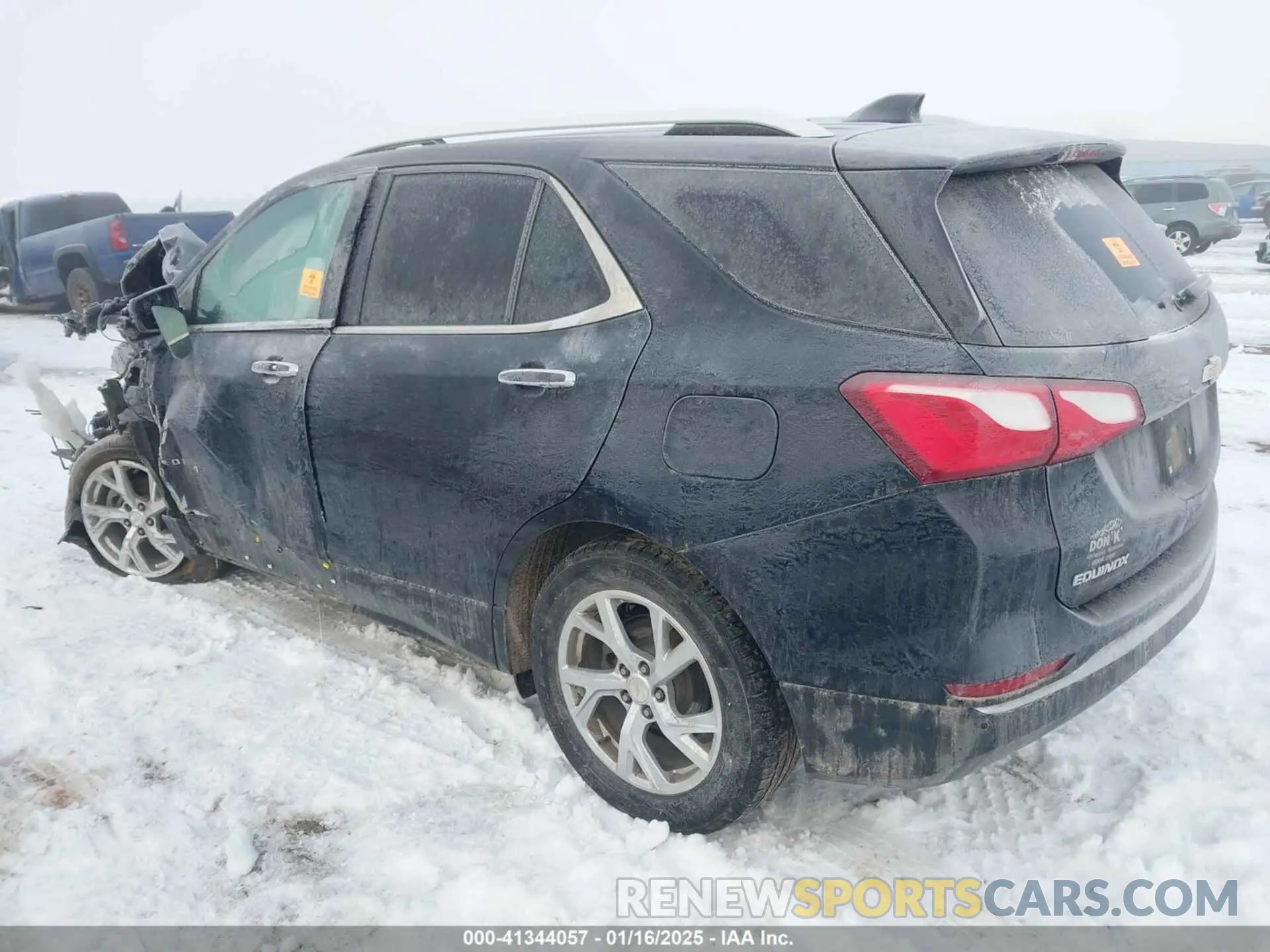 3 Photograph of a damaged car 3GNAXXEV2MS137119 CHEVROLET EQUINOX 2021