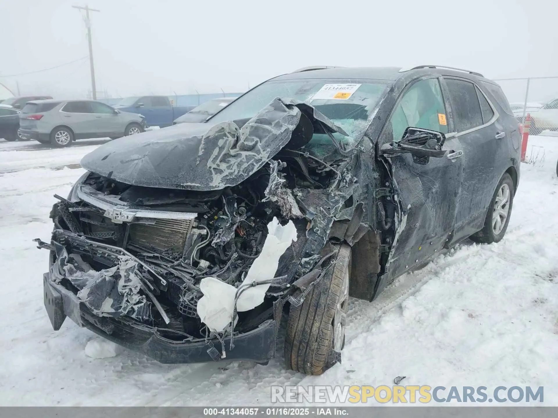 6 Photograph of a damaged car 3GNAXXEV2MS137119 CHEVROLET EQUINOX 2021