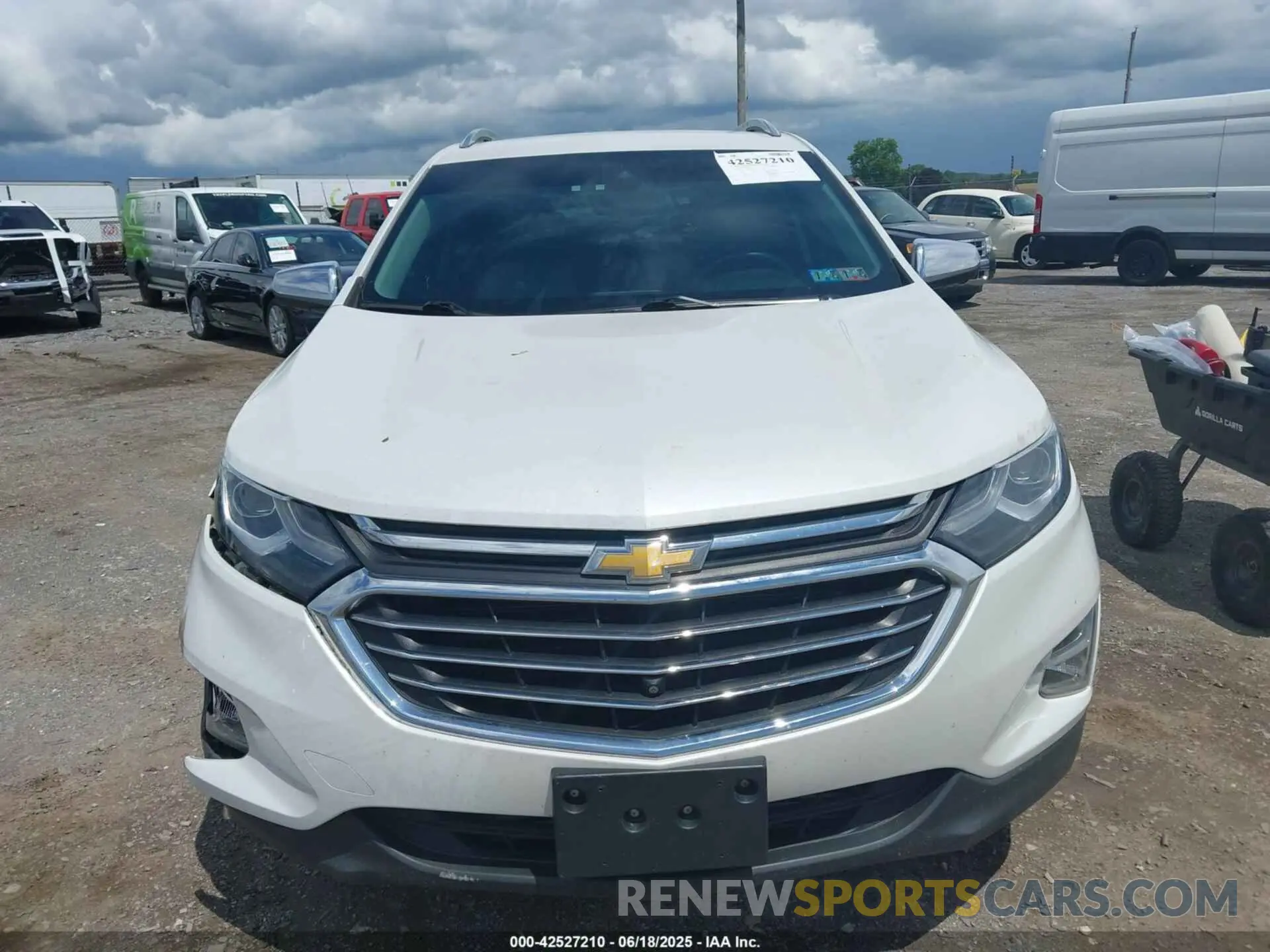 12 Photograph of a damaged car 3GNAXXEV2MS172873 CHEVROLET EQUINOX 2021