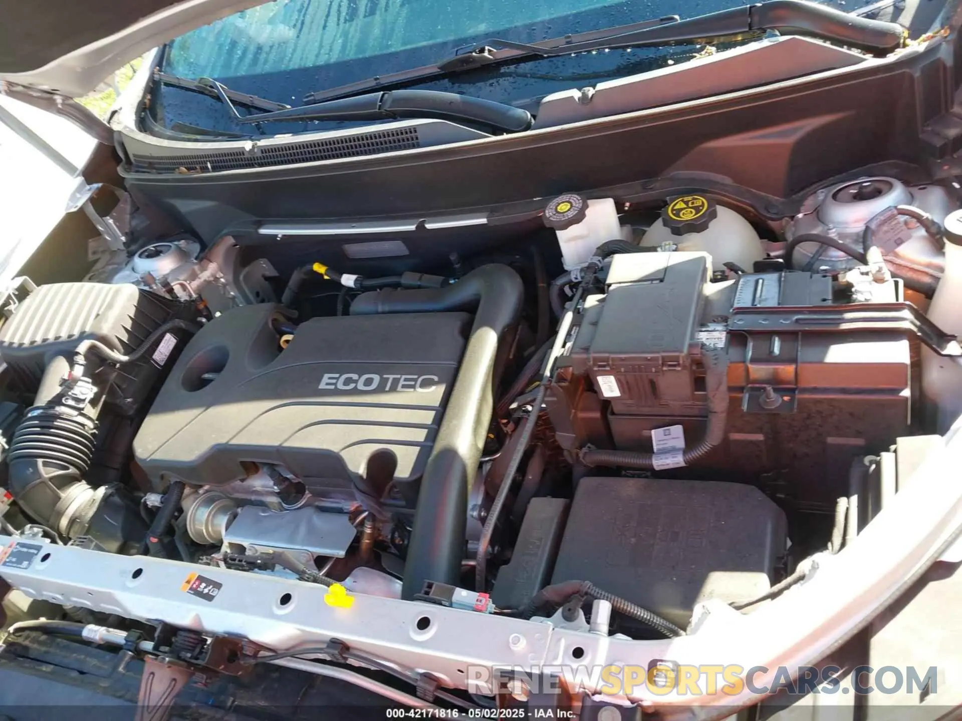 10 Photograph of a damaged car 3GNAXXEV4MS125487 CHEVROLET EQUINOX 2021