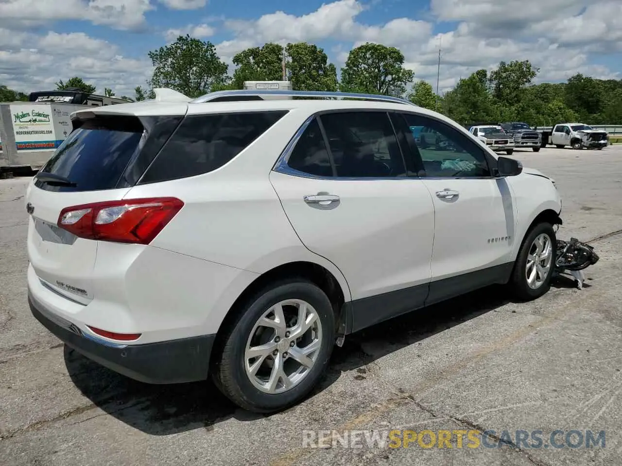 3 Photograph of a damaged car 3GNAXXEV7MS126049 CHEVROLET EQUINOX 2021