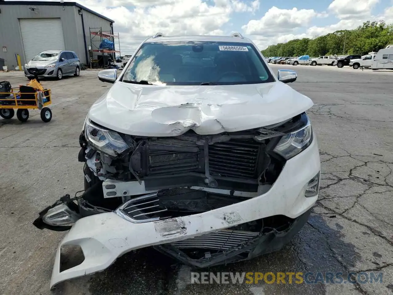 5 Photograph of a damaged car 3GNAXXEV7MS126049 CHEVROLET EQUINOX 2021