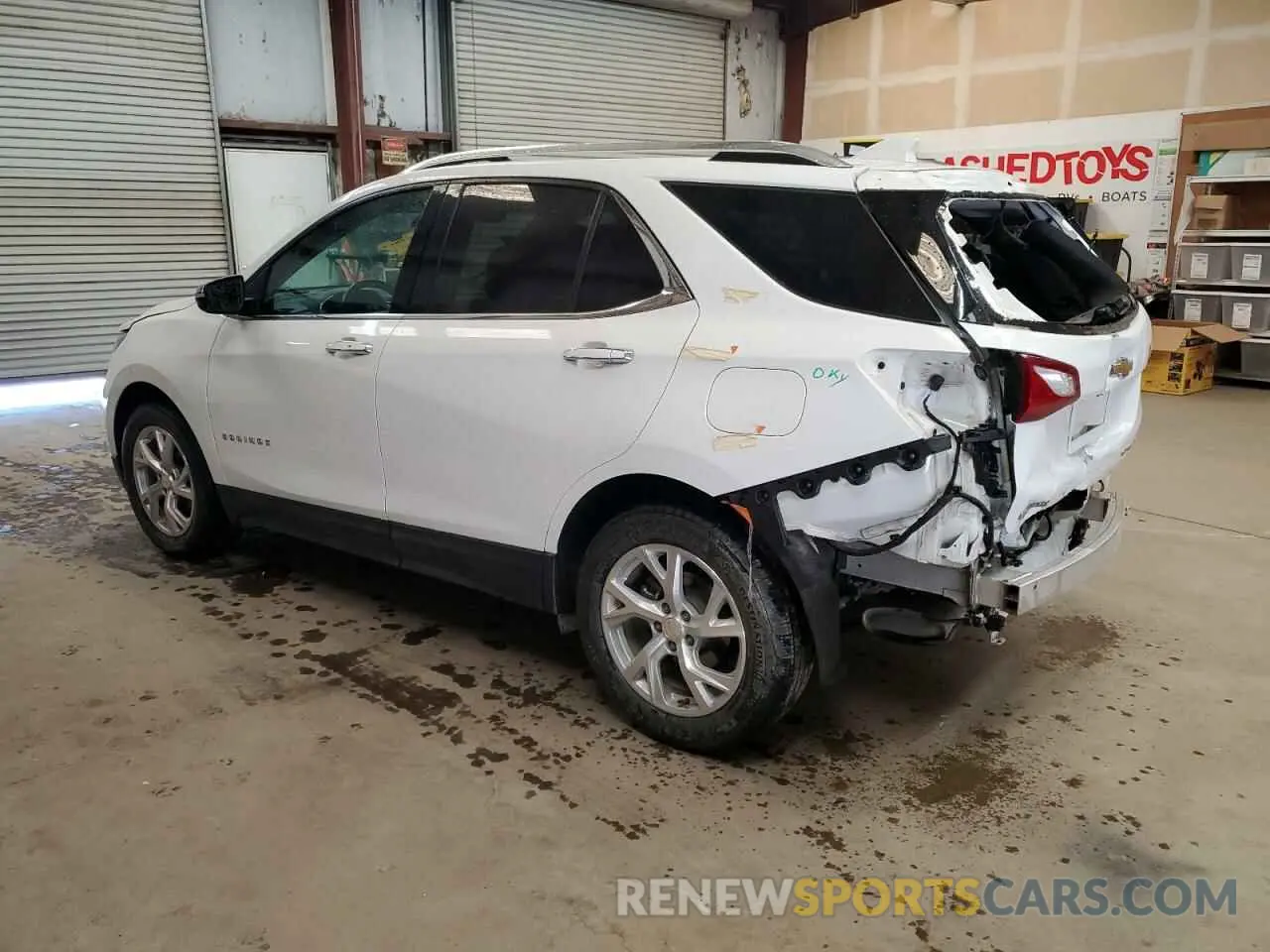 2 Photograph of a damaged car 3GNAXXEV8MS115402 CHEVROLET EQUINOX 2021