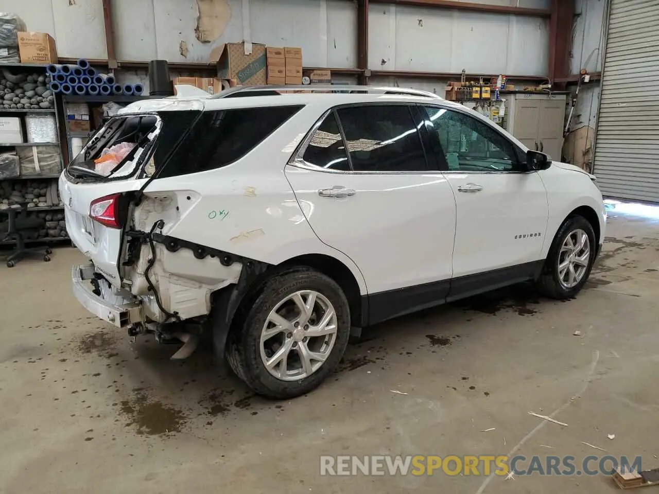 3 Photograph of a damaged car 3GNAXXEV8MS115402 CHEVROLET EQUINOX 2021