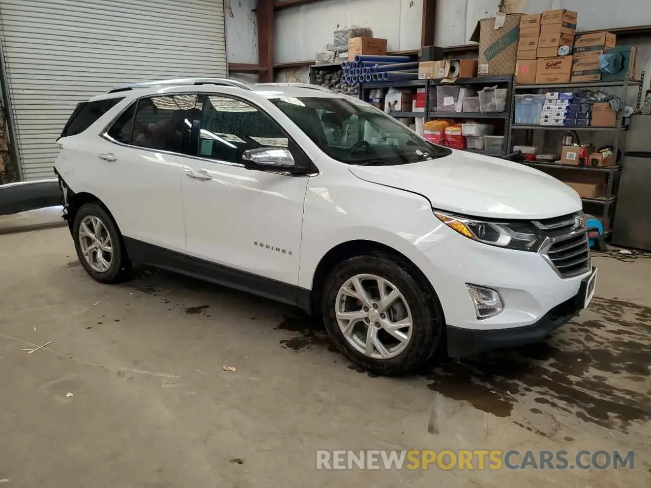 4 Photograph of a damaged car 3GNAXXEV8MS115402 CHEVROLET EQUINOX 2021