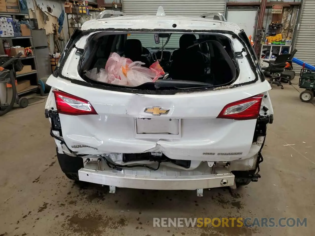 6 Photograph of a damaged car 3GNAXXEV8MS115402 CHEVROLET EQUINOX 2021