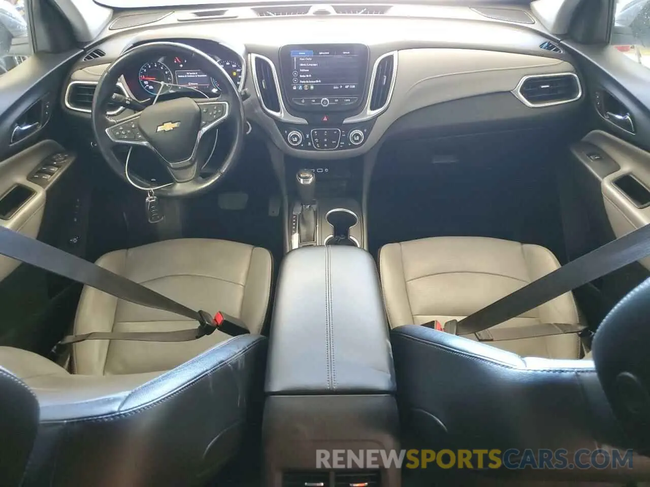 8 Photograph of a damaged car 3GNAXXEV8MS115402 CHEVROLET EQUINOX 2021