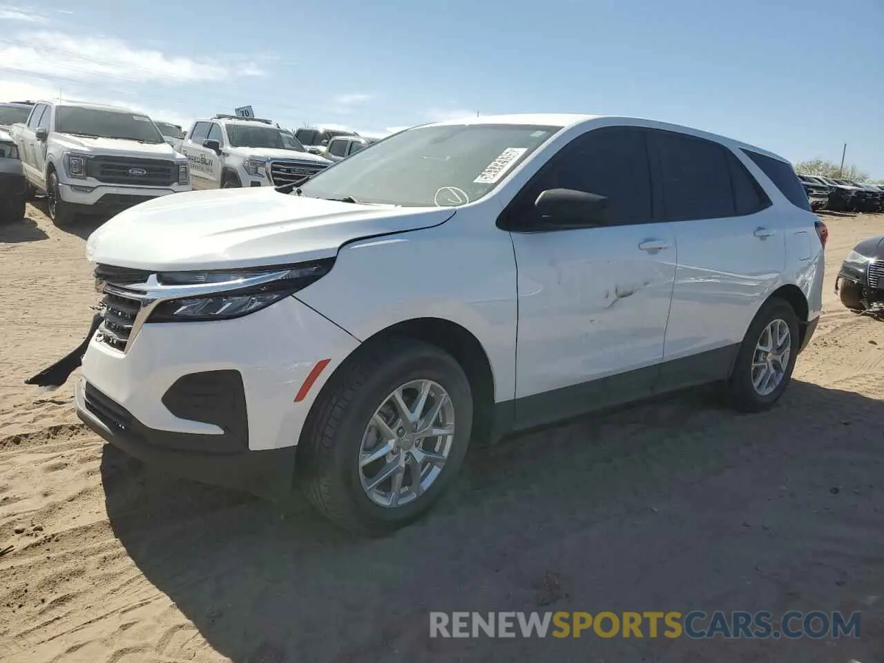 1 Photograph of a damaged car 2GNAX5EV0N6122011 CHEVROLET EQUINOX 2022