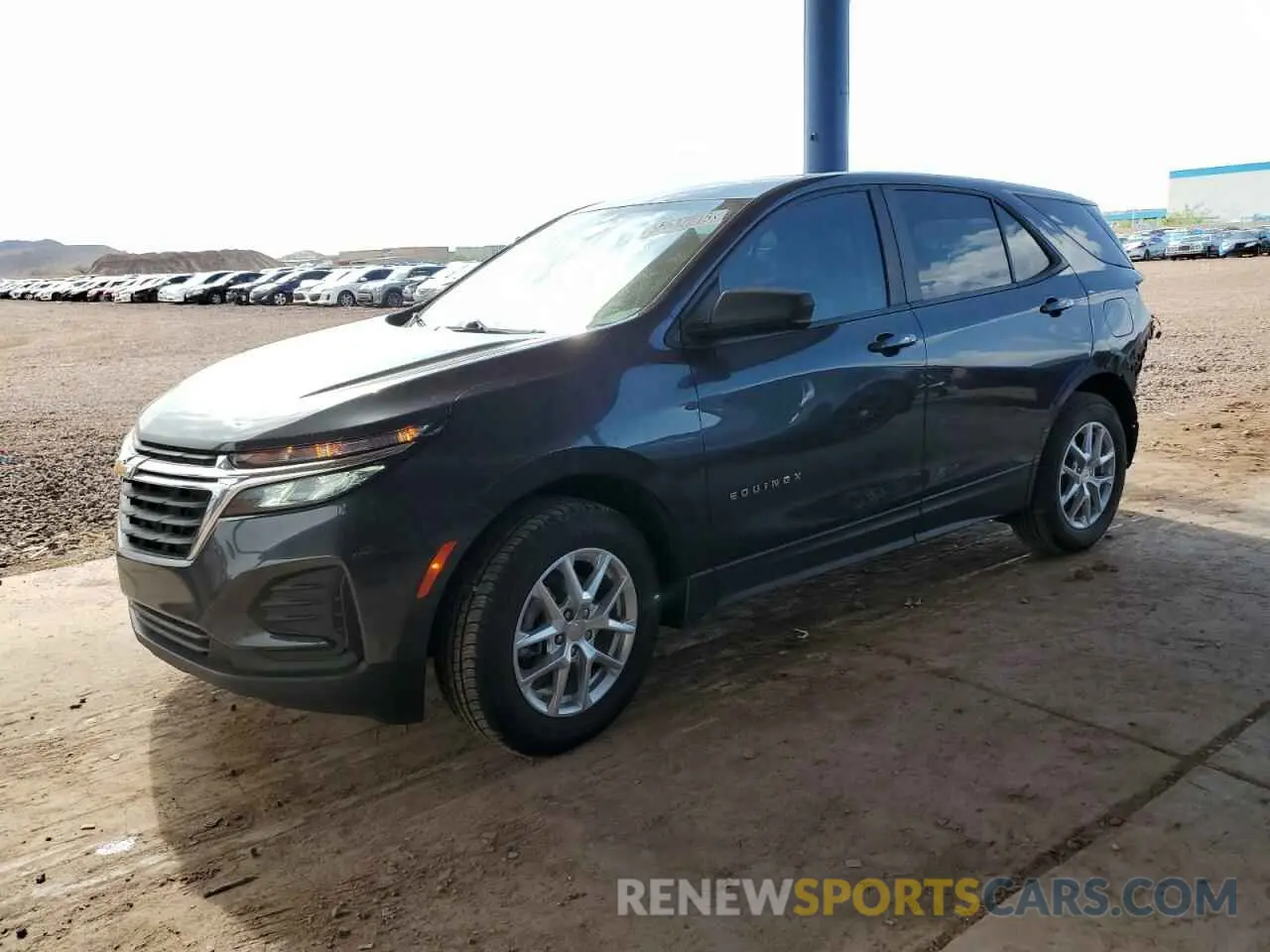 1 Photograph of a damaged car 2GNAX5EV2N6105162 CHEVROLET EQUINOX 2022