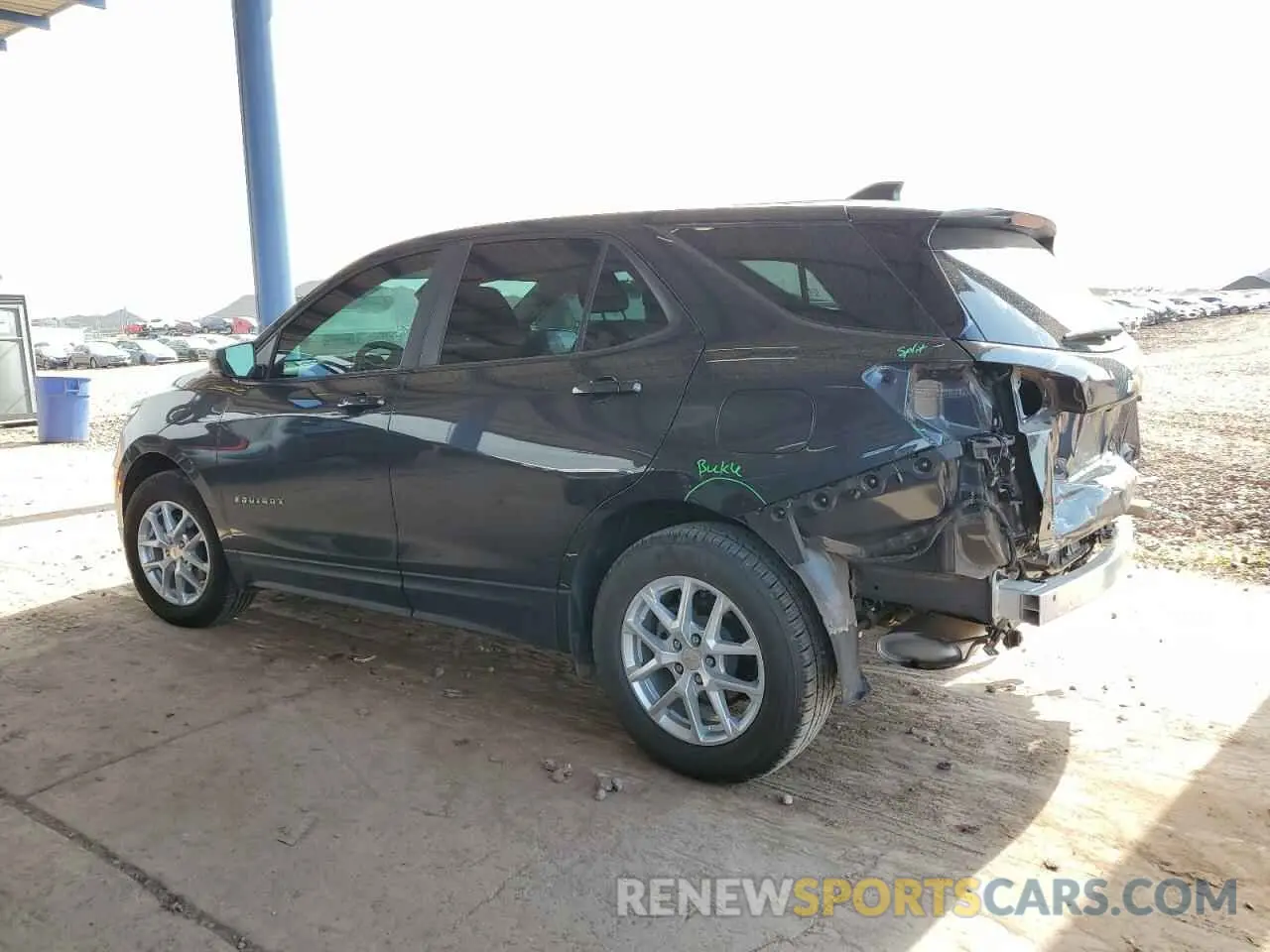 2 Photograph of a damaged car 2GNAX5EV2N6105162 CHEVROLET EQUINOX 2022