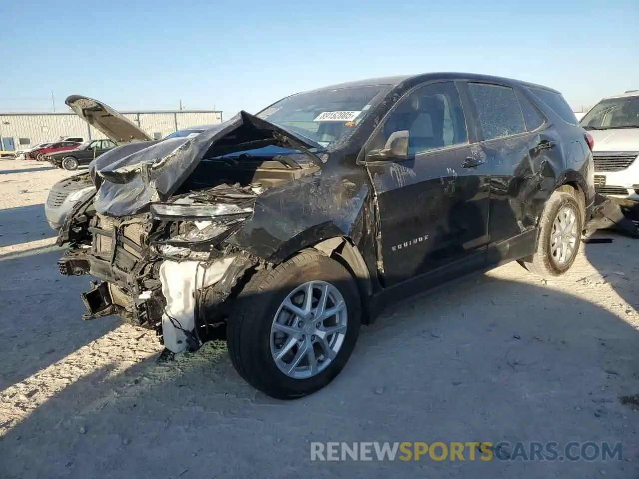 1 Photograph of a damaged car 2GNAXFEV1N6120791 CHEVROLET EQUINOX 2022