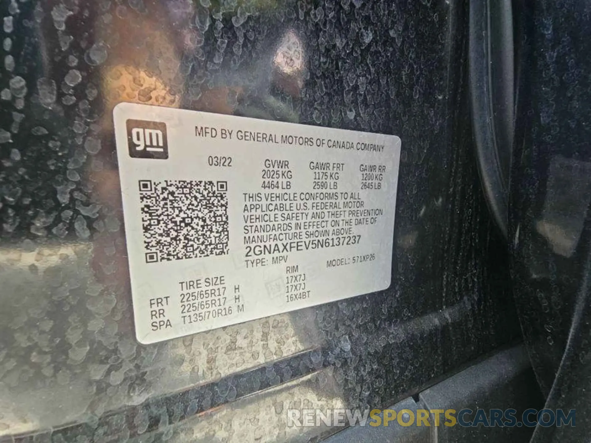 12 Photograph of a damaged car 2GNAXFEV5N6137237 CHEVROLET EQUINOX 2022
