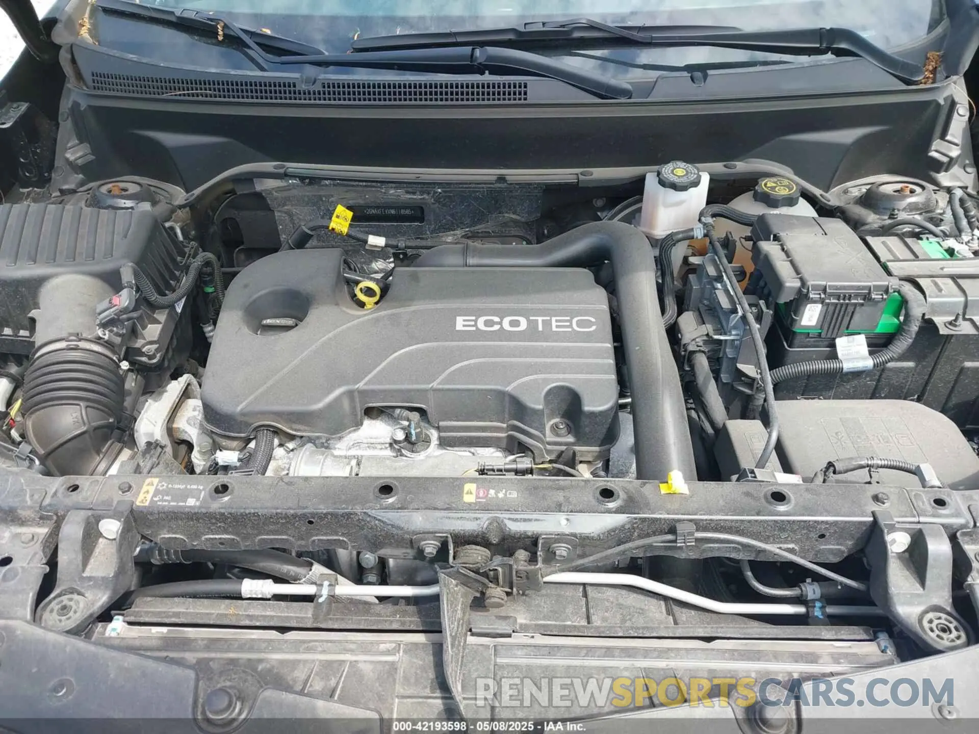 10 Photograph of a damaged car 2GNAXFEVXN6118585 CHEVROLET EQUINOX 2022