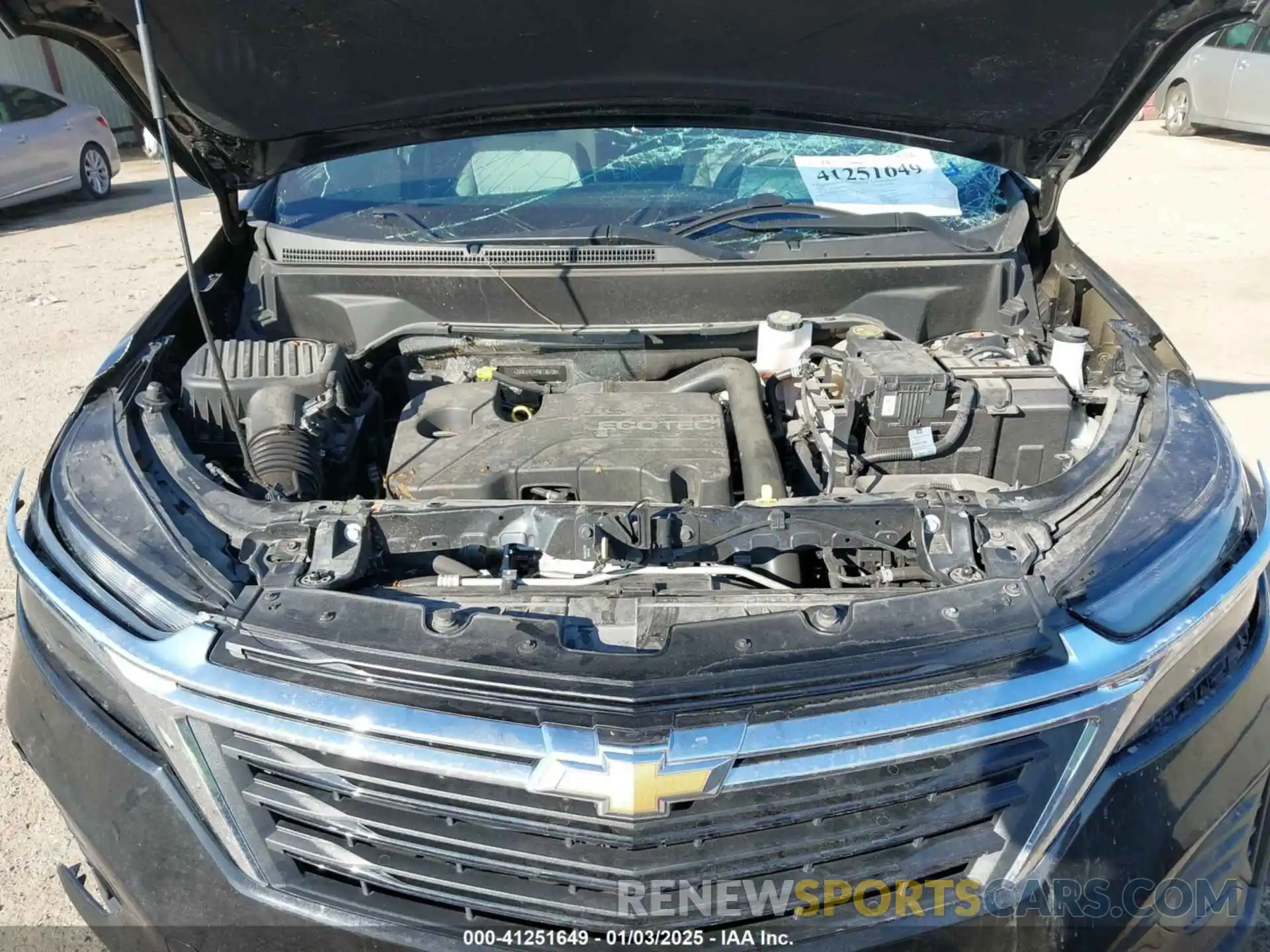 10 Photograph of a damaged car 2GNAXHEV4N6136706 CHEVROLET EQUINOX 2022