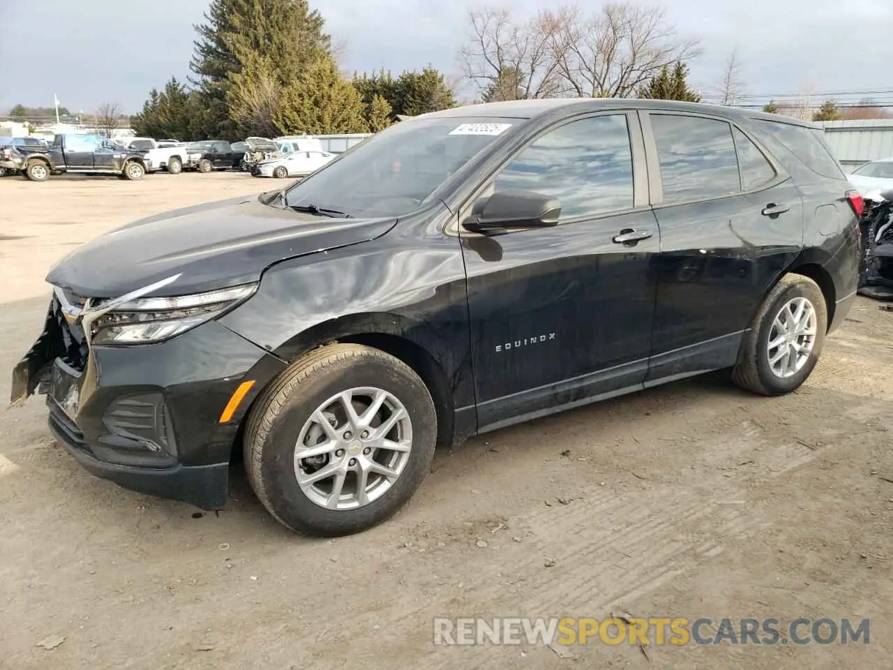 1 Photograph of a damaged car 2GNAXHEV7N6124078 CHEVROLET EQUINOX 2022