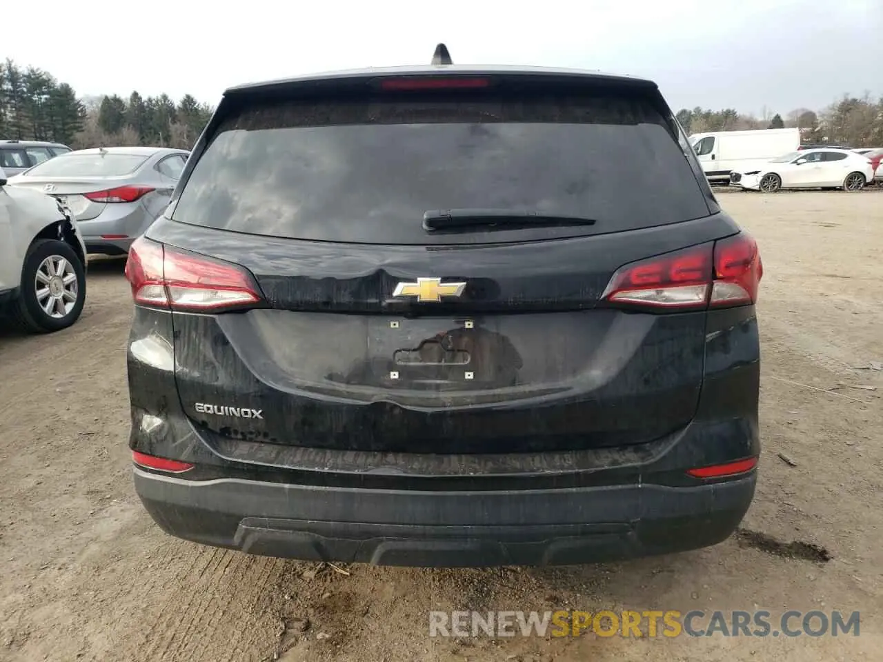 6 Photograph of a damaged car 2GNAXHEV7N6124078 CHEVROLET EQUINOX 2022