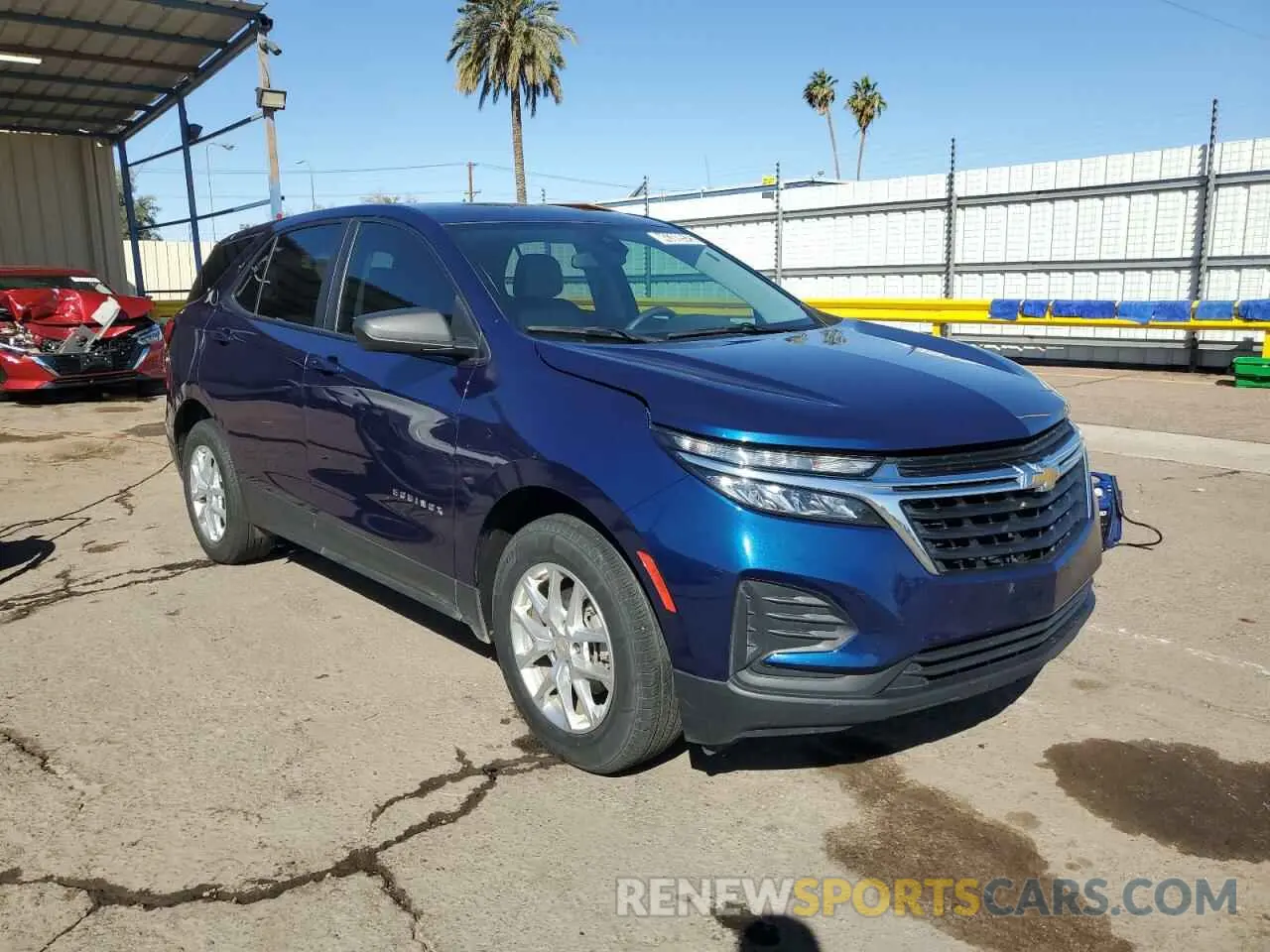 4 Photograph of a damaged car 2GNAXHEV7N6132732 CHEVROLET EQUINOX 2022